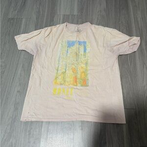 Monet Graphic Short-Sleeve Tee - Light Pink